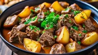 Картошка с лисичками