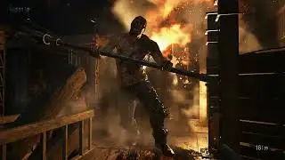 Resident Evil: Village. Ещё один здоровяк-мясник с большим топором.