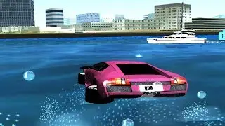 Floating Car In GTA Vice City || HD Gameplay