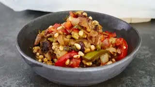 Summer Recipe: Sicilian Eggplant Caponata, served hot or cold