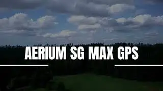 AERIUM SG MAX GPS drone - real footage