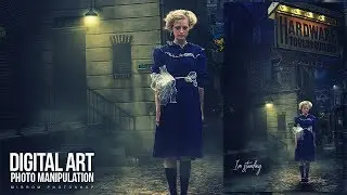 Night Effect Photo Manipulation Concept in Photoshop CC