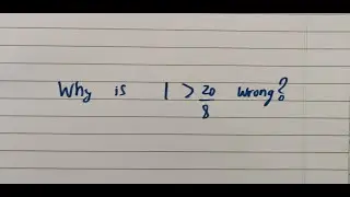 Misconception in Inequalities - Negative numbers in inequalities