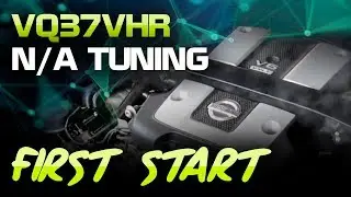 Nissan 370Z N/A Tuning / JUN Cams / K1 / 300cpsi / Akrapovic / First Startup / CTD-Germany