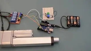 Controlling a Linear Actuator with an Arduino and Relay