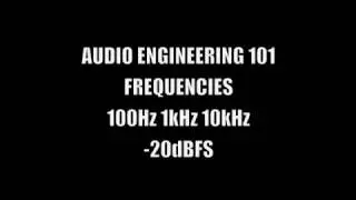 Audio Test Tones