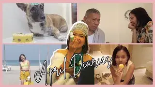 April Vlog | bye for now parents, liwliwa beach, temark golden gala at shangri-la bgc | Izza Glino