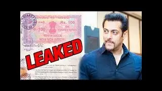 लीक हुआ बिग बॉस का कॉन्ट्रैक्ट पेपर । Bigg Boss Contract Paper Leaked । Big Boss Viral
