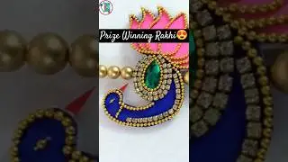 Rakhi Making Ideas At Home/DIY Rakhi at home/DIY art and craft 