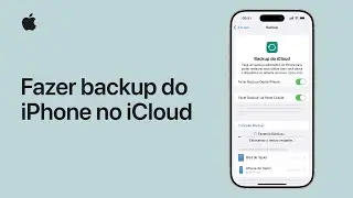 Como fazer backup do iPhone no iCloud | Suporte da Apple