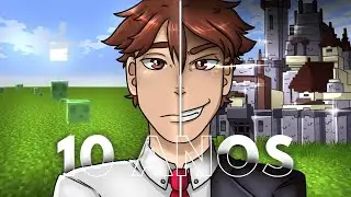 🔥 ELE SOBREVIVEU 10 ANOS no MUNDO SUPER PLANO!!! (NO SURVIVAL)