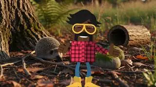Meet Your Garden's Hero...#wildlife #animals #anime #animation 
