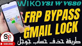 Frp Bypass Remove Google Account wiko Y81W V680 android 10