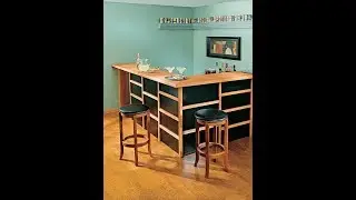Барная стойка из бакелитовой фанеры.