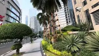 Suasana SCBD di Akhir Pekan