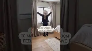 Custom Curtains Bedroom Upgrade | Curtarra Curtains | @swayandsarahbuild