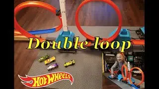 Hot wheels Double loop Racing car