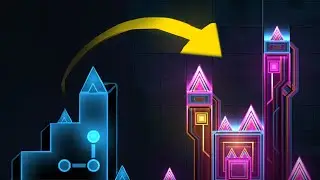 BEGINNER VS PRO | BLOCK DESIGN TUTORIAL ( GD GEOMETRY DASH 2.113 )