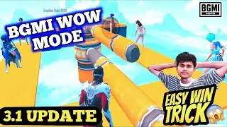 EASY WIN TRICK THE NINJA RACE WOW MODE IN BGMI