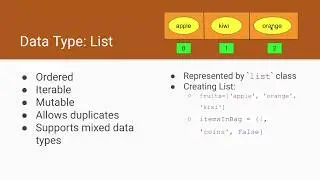 Python DataTypes: List, Tuple, Set & Dictionary