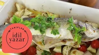 How to Make Aegean Style Sea Bass with Artichokes? - İdil Author - Recipes