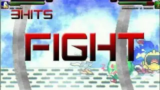 Rocko and Neo Sonic vs Pacman and Watermelon @ Tomato