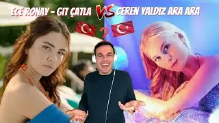 Ece Ronay - Git Çatla Vs Ceren Yaldız - Ara Ara | Who is worst 💁🏻‍♂️? Italian React 🇹🇷