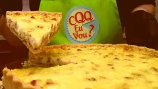 QUICHE | PRESUNTO | QUEIJO | COALHO | INGREDIENTE SURPRESA