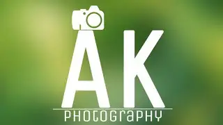 How to make a photography logo in PicsArt || PicsArt editing tutorial || by AK creation