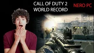 CALL OF DUTY MODERN WARFARE 2 TRANING WORLD RECORD