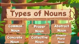 Nouns in english | Types of nouns | Types of nouns in english grammar |learn english #englishgrammar