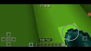 Ender Pearl Throw Green Screen ( Actually Green Concrete)