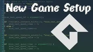 GameMaker Studio 2: New Game Setup