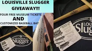 Louisville Slugger GIVEAWAY!!!