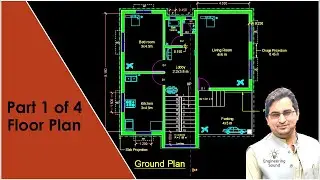Making a Complete Floor Plan in AutoCAD: Part 1 of 4