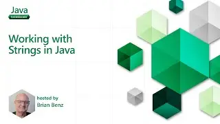 Working with Strings in Java | Java for Beginners