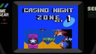 Sonic 2 Beta (Genesis) - Casino Night Zone 8 bit 