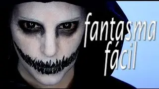 Tutorial Maquillaje Halloween Fantasma Fácil Makeup FX #61 | Silvia Quiros