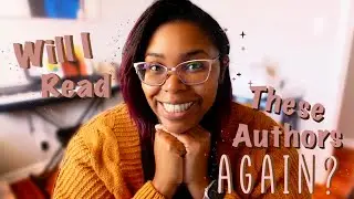 New To Me Authors I'll Read Again