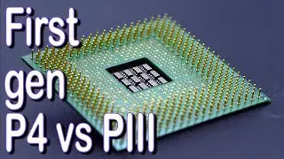 First generation Pentium 4 1400MHz vs Pentium III-S 1400MHz