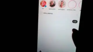 Снимаю с маминова телефона