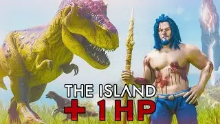 I Played Ark Survival Ascended with only 1 HP…….