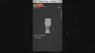 Blender Tips - Orthographic View Without Numpad