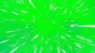 Ultra Space Rays Green Screen [Copyright Free]