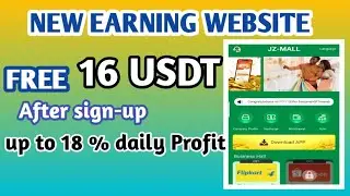 NEW EARNING WEBSITE||Free 16USDT after sign ||Full review || USDT MINING