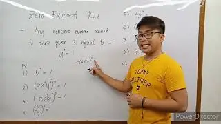 Zero Exponent Rule