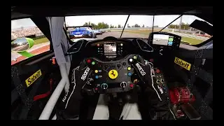Assetto Corsa Competizione | Ferrari 488 GT3 @ Misano - Sim Racing - Fanatec | Triple Screen Onboard