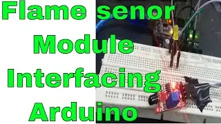 flame sensor interfacing with Arduino