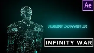 Avengers end titles / After Effects / Trapcode Form