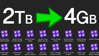 SAVE SPACE Storing Final Cut Pro Libraries || Delete Library Files || FCPX Tips